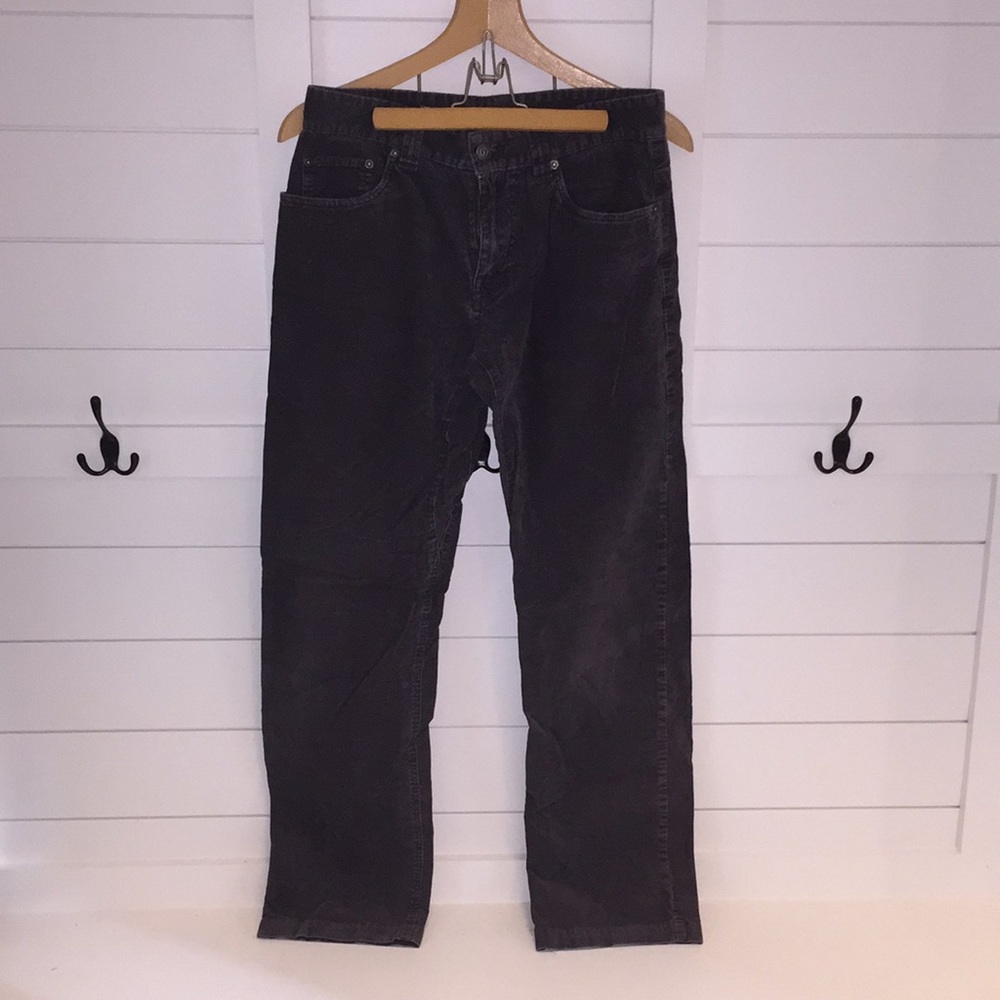 Prana dark gray cords